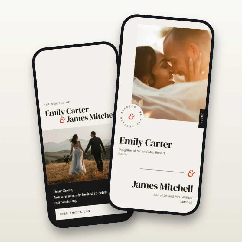 Folio template preview